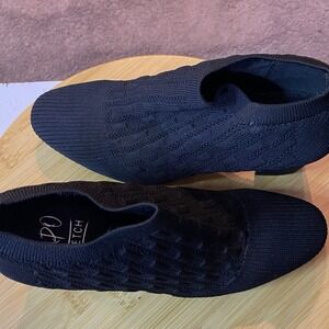 NEW ! IMPO Nancia‎ Bootie Black Size 6M. With memory foam. 2 1/4"  Heel